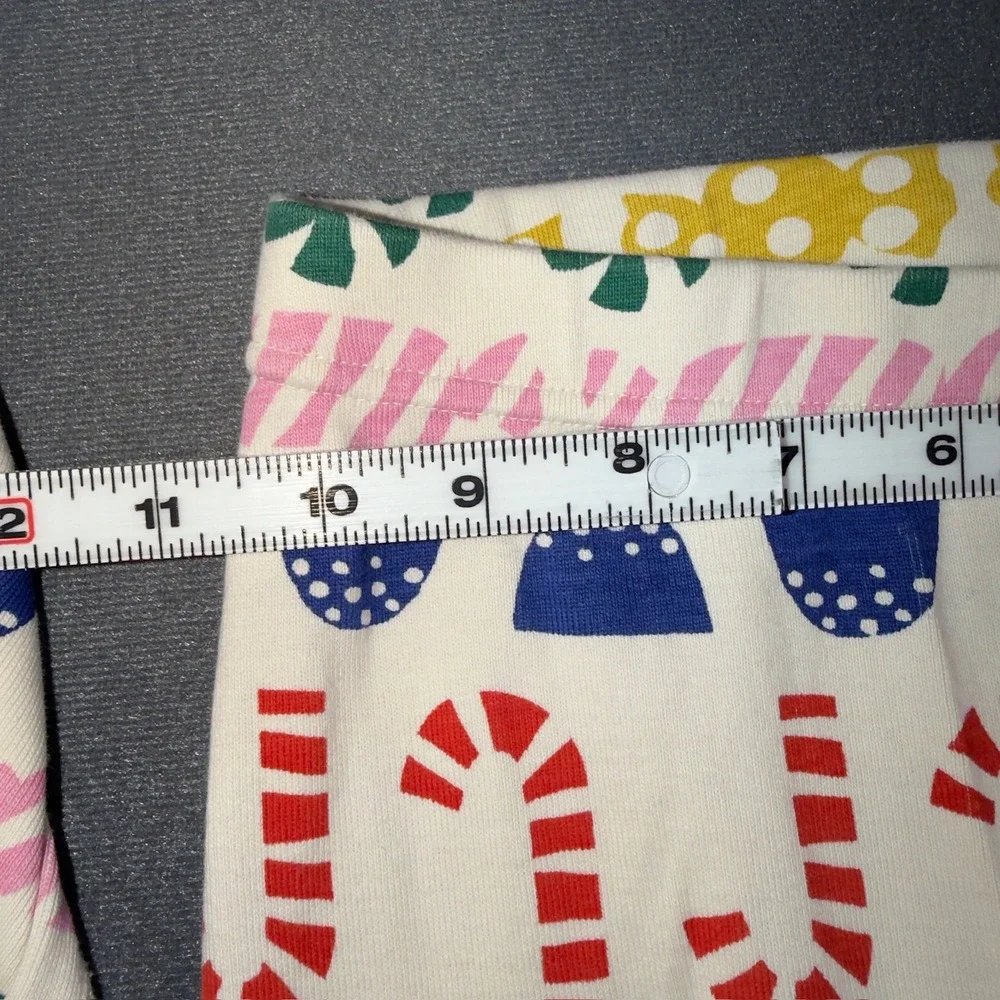 Hanna Andersson Kids 10 Organic Cotton Pajamas Holiday Candy Print Set 140cm